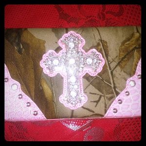 Real tree Camo wallet